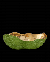  1200-0600 - Jackfruit Oval Green Bowl